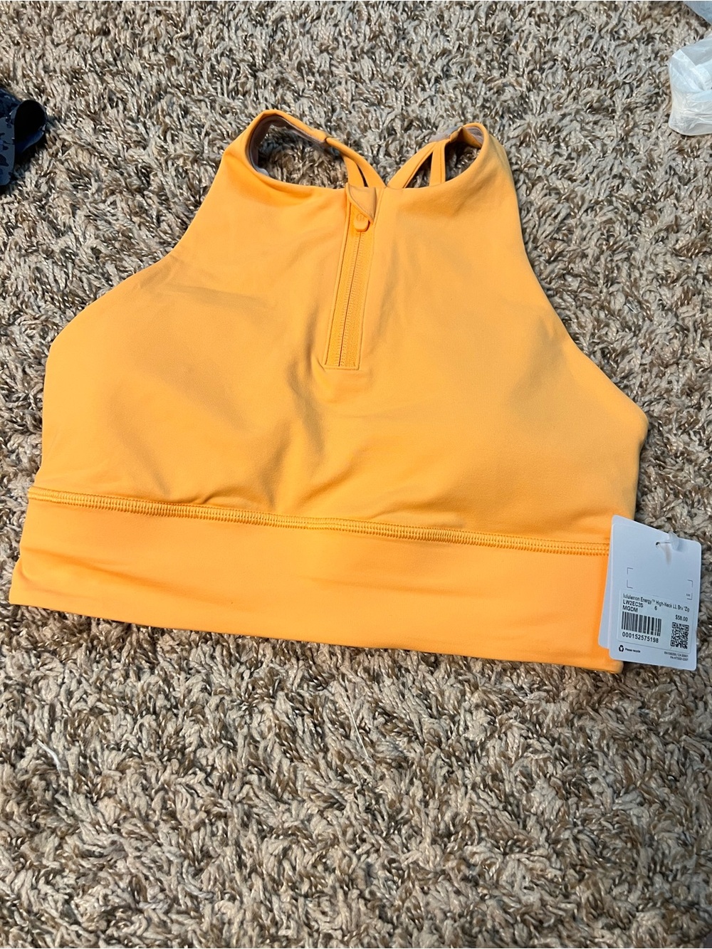 Lululemon Energy High Neck Long Line Bra *Zip